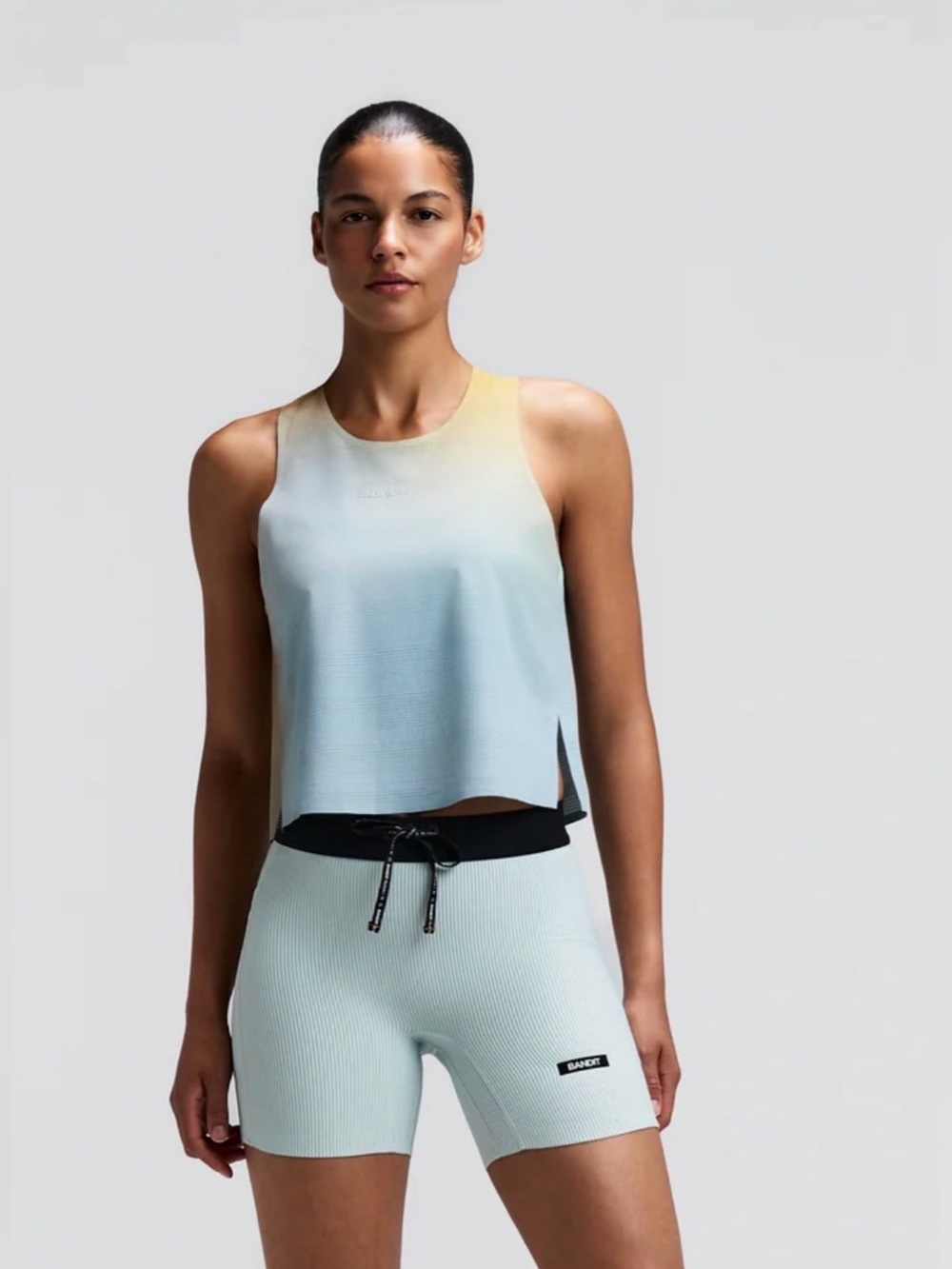 Bandit CoolGrid Race Singlet - Women’s XS - Lagoon/Multi - NWT